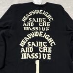 SAINT Mxxxxxx  Logo crew neck sweatshirt (SM-YS1-0000-028） - 图片 10