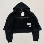 Acne Hooded Zip-Up Sweatshirt - Faded Black (CI0208-BM0） - 图片 4