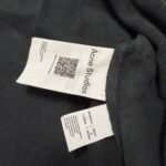 Acne Hooded Zip-Up Sweatshirt - Faded Black (CI0208-BM0） - 图片 13