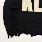 SAINT Mxxxxxx KLF CREW NECK KNIT/KLF/BLACK (SM-HR1-0000-C08） - 图片 5