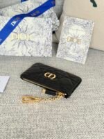 Dior Cannage Key Ring Coin Case Black（S5158UWHC-M900） - 图片 15