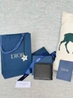 Dior Saddle Bi-fold Wallet with Coin Case（2ADBC306YKS-H03E） - 图片 4