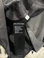 BALENCIAGA Men's Large Tracksuit Jacket in Black（831361TRO311000） - 图片 5