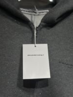 Alexander Wang Grey Hotfix Terry Zip Hoodie（UCC4252074079） - 图片 16