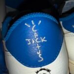 【LJR】Travis Scott × Fragment × Nike Air Jordan 1 Low OG "Sail/Military Blue" LJR (DM7866-104) - 图片 9