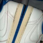 【LJR】Travis Scott × Fragment × Nike Air Jordan 1 Low OG "Sail/Military Blue" LJR (DM7866-104) - 图片 4