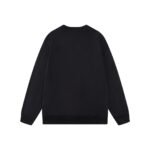 PRADA SS23 Solid Color Logo Casual Sweatshirt Crew Neck Long Sleeve (UJL26A-11LN-F0002-S-232） - 图片 3