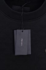 PRADA Monogram Sweatshirt with Triangle Logo (UJL67B-147M-F0002-S-OOO） - 图片 9