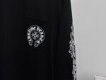 Chrome Hearts Los Angeles Exclusive Floral Cross and Horseshoe Print Long Sleeve Men's T-ShirtChrome Hearts  (CH-663） - 图片 11