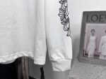Chrome Hearts Los Angeles Exclusive Floral Cross and Horseshoe Print Long Sleeve Men's T-ShirtChrome Hearts  (CH-663） - 图片 8
