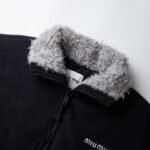 MIU MIU fleece collar down jacket（ML1123-17OQ-F0008-S-OOO） - 图片 5