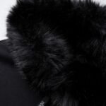 BALENCIAGA fur-collar zip-up hoodie (855346TTVK88190） - 图片 7