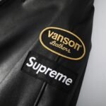 Supreme x Vanson Leathers Hooded Work Jacket "Black" (SUP-FW24-283） - 图片 12
