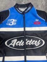 Adidas RACING V-DAY PLEATHER JACKET（JM8032） - 图片 13