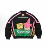 Supreme x SpongeBob SquarePants Jeff Hamilton Racing Jacket（SUP-SS25-046） - 图片 4