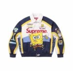 Supreme x SpongeBob SquarePants Jeff Hamilton Racing Jacket（SUP-SS25-046） - 图片 2