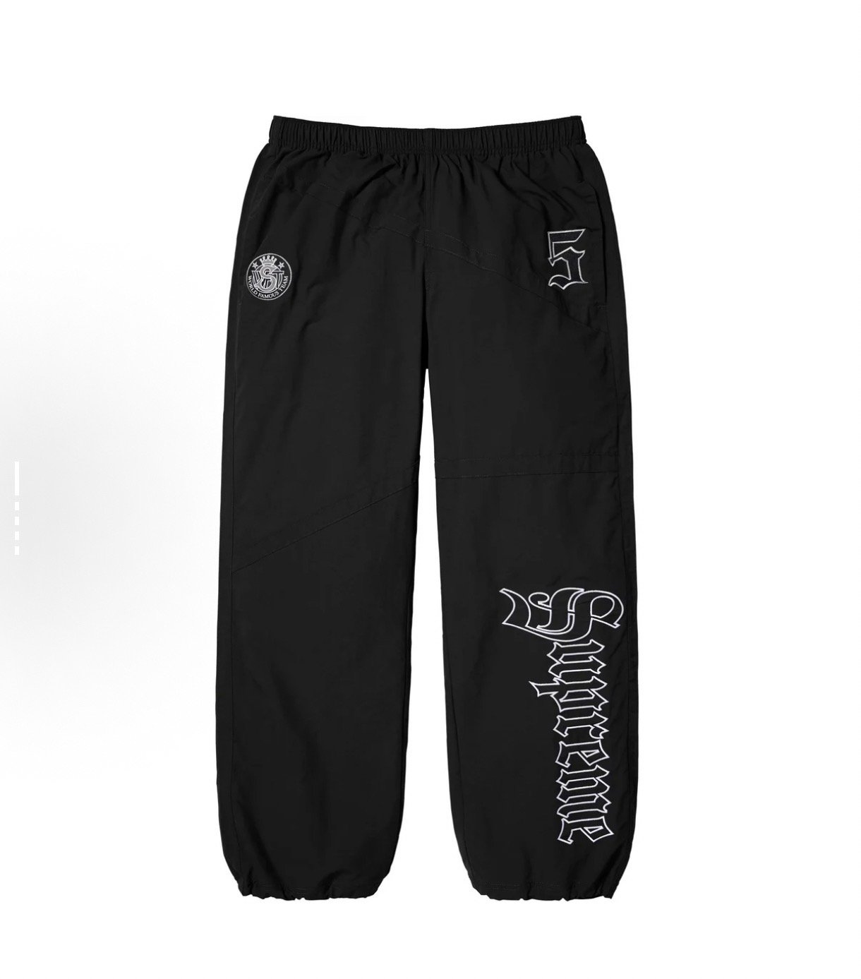 img-881d661a-20250705-i1751693042175-1750-0-0-jpg Supreme Old English Track Pant "Black"(SUP-SS25-171) - 图片 1
