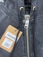 Stussy letter embroidered hooded padded jacket（115648） - 图片 6