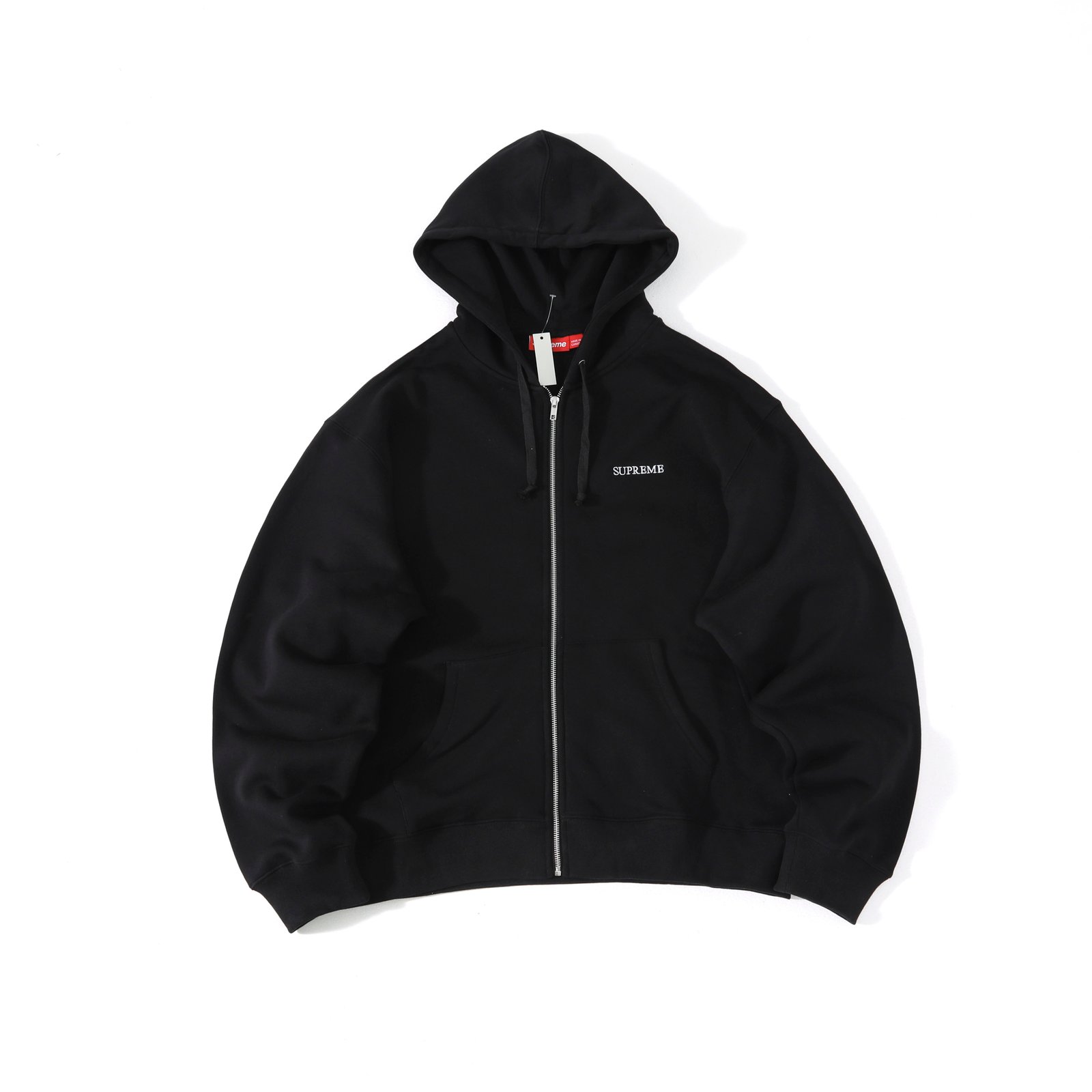 img-881d661a-20251009-i1760015678469-749-0-1-jpg Supreme IDGAF Zip Up Hooded Sweatshirt(SUP-FW25-104) - 图片 1