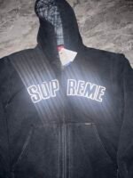 Supreme Reflective Arc Hooded Work Jacket "Denim"（SUP-FW25-007） - 图片 11