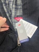 Supreme Reflective Arc Hooded Work Jacket "Denim"（SUP-FW25-007） - 图片 17