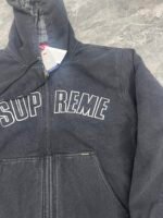 Supreme Reflective Arc Hooded Work Jacket "Denim"（SUP-FW25-007） - 图片 15