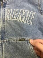 Supreme Reflective Arc Hooded Work Jacket "Denim"（SUP-FW25-007） - 图片 4