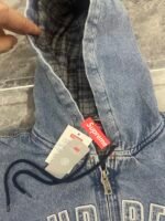 Supreme Reflective Arc Hooded Work Jacket "Denim"（SUP-FW25-007） - 图片 19