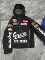 Supreme x Vanson Leathers GORE-TEX Shell Jacket "Black"（SUP-FW25-019） - 图片 8