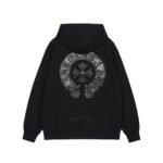 Chrome Hearts embroidered hooded zip-up sweatshirt (CH-20251022-1） - 图片 2