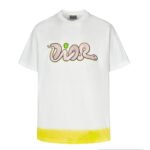 DIOR T-Shirts Men White（513J696B055-4C086）