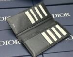 Dior Vertical Long Wallet Black Dior Oblique Galaxy（2ESBC002VPD-H03E） - 图片 9