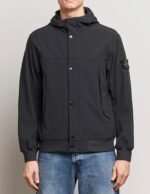 STONE ISLAND DOUBLE ZIP HOODED STRETCH JACKET（8015402-V0029） - 图片 11