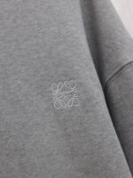 Loewe Relaxed Fit Hoodie 'Grey Melange'  (H526Y25X53-1440） - 图片 3