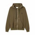 AMI Zip Hoodie（HSW460730-430） - 图片 5