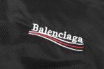 Balenciaga Political Campaign Varsity Jacket in Black (763434TNO271000） - 图片 8