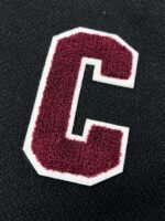 CELINE Classic Teddy Jacket in Black and Burgundy (2V29T896C-14BU） - 图片 5