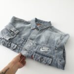 LEVI'S x Nike Denim Trucker Jacket "Light Indigo" 002TM-0000（ 002TM-0000） - 图片 3