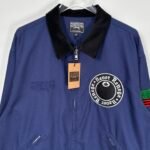 Denim Tears x Stussy Never Renege Canvas Work Jacket Navy/Black（315512） - 图片 11