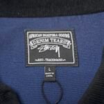 Denim Tears x Stussy Never Renege Canvas Work Jacket Navy/Black（315512） - 图片 22