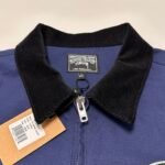 Denim Tears x Stussy Never Renege Canvas Work Jacket Navy/Black（315512） - 图片 16