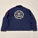 Denim Tears x Stussy Never Renege Canvas Work Jacket Navy/Black（315512） - 图片 2
