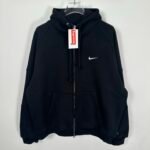 Supreme x Nike Zip Up Hooded Sweatshirt "Black"（SUP-SS25-222） - 图片 9
