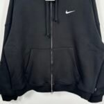 Supreme x Nike Zip Up Hooded Sweatshirt "Black"（SUP-SS25-222） - 图片 8