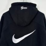 Supreme x Nike Zip Up Hooded Sweatshirt "Black"（SUP-SS25-222） - 图片 12