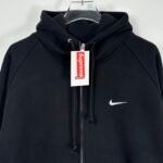 Supreme x Nike Zip Up Hooded Sweatshirt "Black"（SUP-SS25-222） - 图片 13