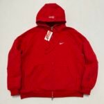 Supreme x Nike Zip Up Hooded Sweatshirt "Black"（SUP-SS25-222） - 图片 3