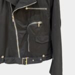 Rick Owens Men's Black Hollywood Bauhaus Stooges Jacket（RL01E5717CTES-09） - 图片 3