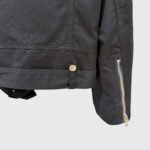 Rick Owens Men's Black Hollywood Bauhaus Stooges Jacket（RL01E5717CTES-09） - 图片 5