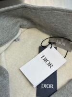 Dior Grey 'CD Icon' Half-Zip Sweatshirt（513J635A0531-C878） - 图片 9